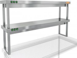 Полка тепловая двухъярусная Hicold tp2-15/3